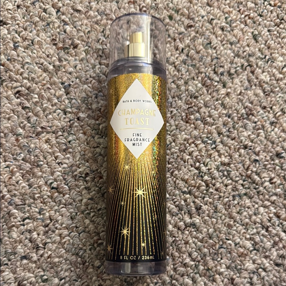 Bath & Body Works Champagne Toast Mist with Gold Sparkle